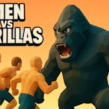 Men Vs Gorilla