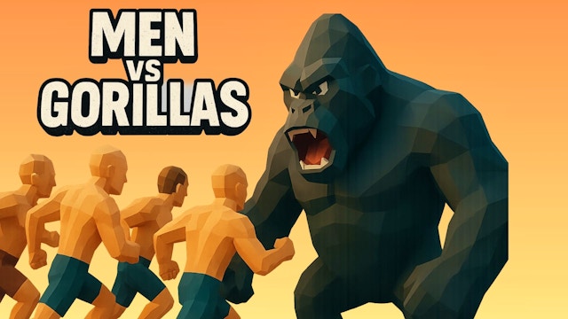 Men Vs Gorillla