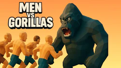 Men Vs Gorilla