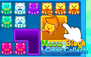 Meow Block: Color Collect!