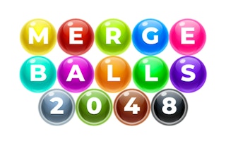 Merge Balls 2048 game cover