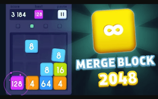 Merge Block 2048 game cover