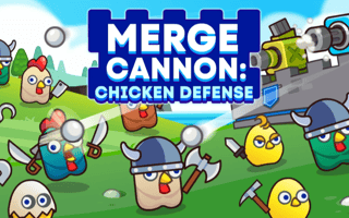 Merge Cannon: Chicken Defense game cover