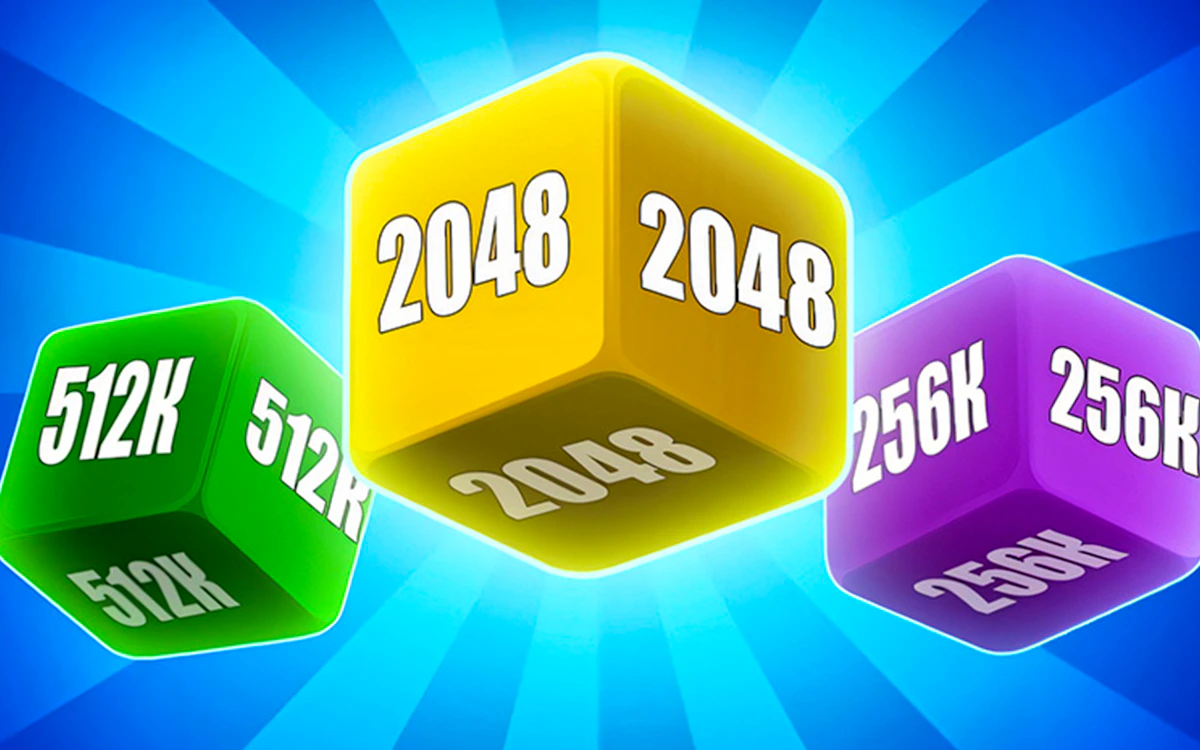 Play Merge Cubes 2048 3D — free online Casual game