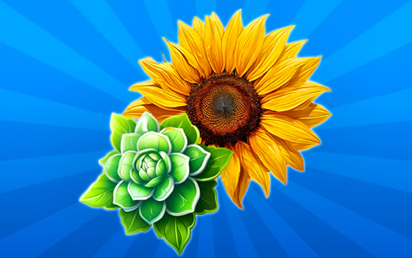 Merge Flowers in Bubbles 2048!