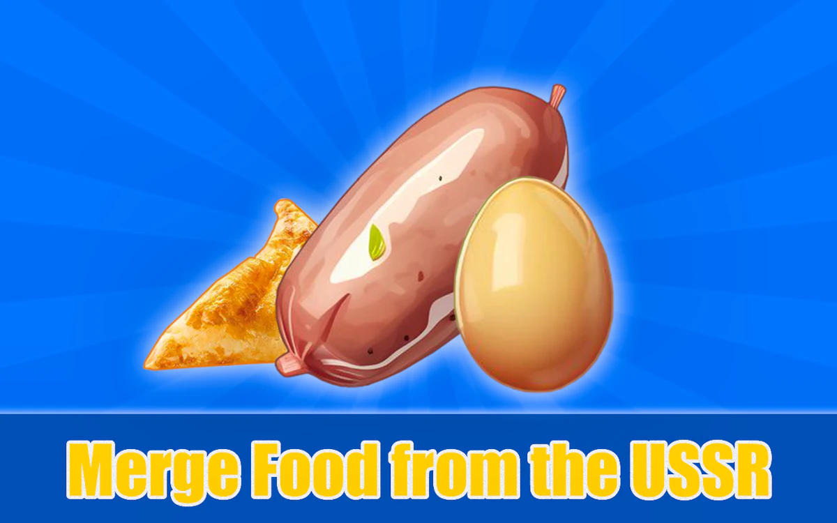 Play Merge Food from the USSR! — free online Hyper Casual game