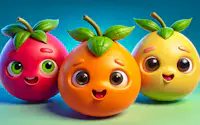Fusion de personnages fruités