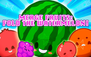 Merge fruits: Fold the Watermelon!