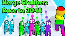 Merge Grabber Race to 2048
