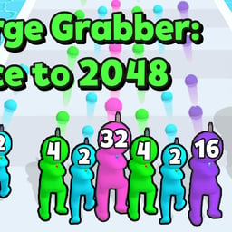 Juega gratis a Merge Grabber Race to 2048