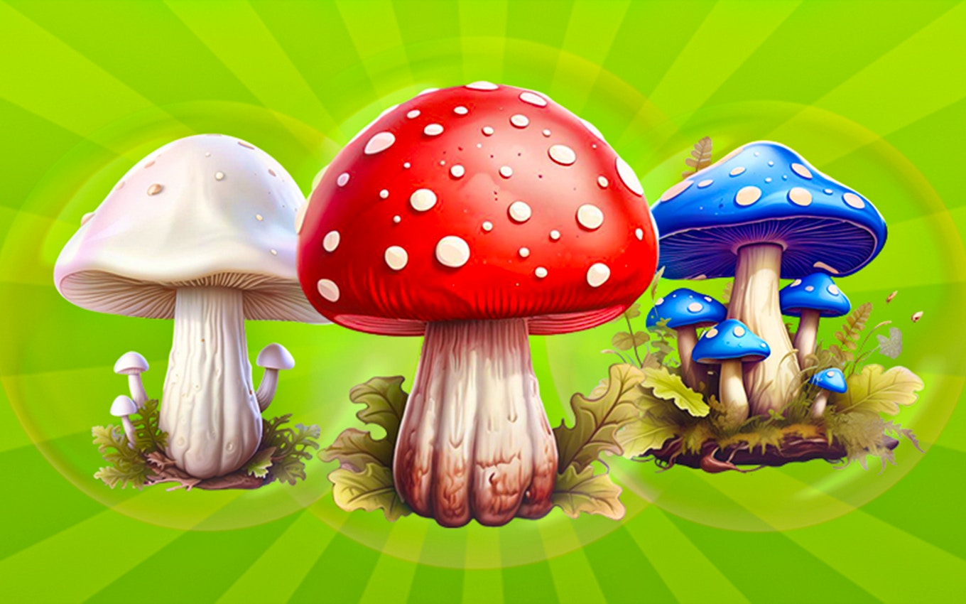 Merge Mushrooms 2048!