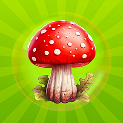 Merge Mushrooms 2048! By Gamepix