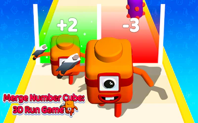 Merge Number Cube 3d Run Game cover art