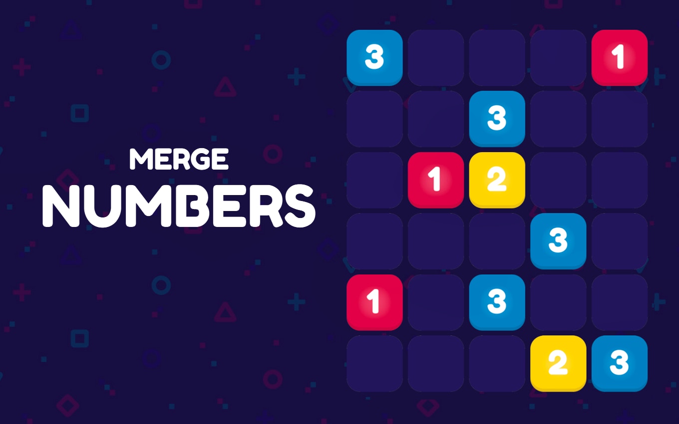 Merge Numbers - Blocks Puzzle