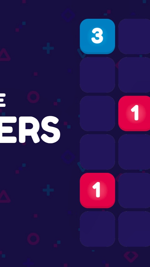 Merge Numbers - Blocks Puzzle