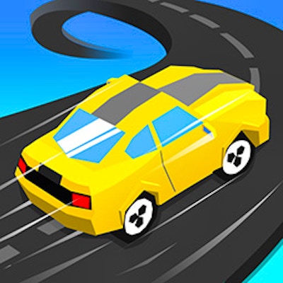 Merge Racer Stunts Car By Gamepix
