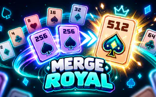 Merge Royal — free online puzzle game