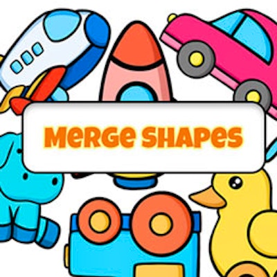 Merge Shapes By Gamepix