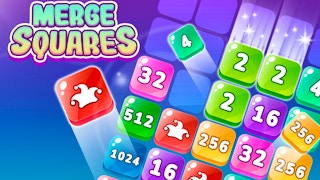 Merge Squares 🕹️ Play Now on GamePix