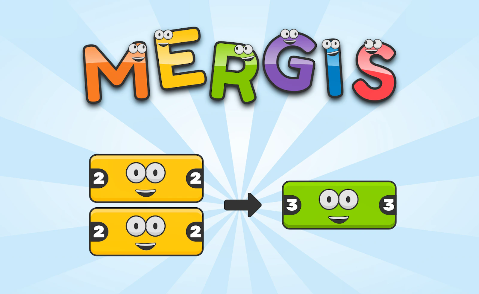 Mergis — free online thinky game on Glaze Games