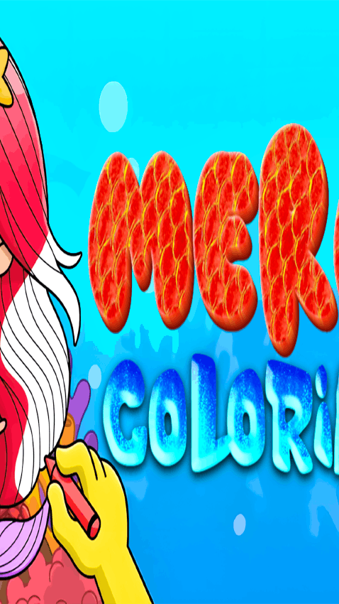 Mermaid Coloring Book