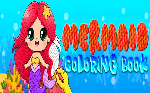 Mermaid Coloring Book