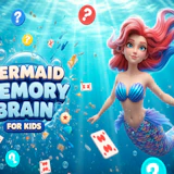 Mermaid Memory Brain for Kids