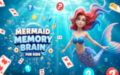 Mermaid Memory Brain for Kids