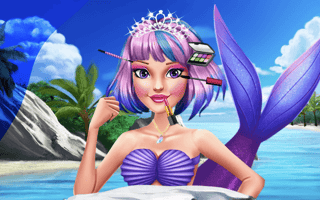 Mermaid Princess New Makeup game cover