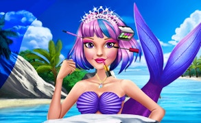 Mermaid Princess New Makeup game cover