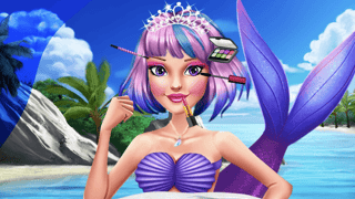Mermaid Princess New Makeup game cover