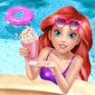 Mermaid Princess Pool Time