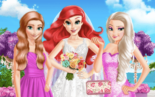 Mermaid Princess Wedding Day game cover