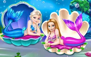 Mermaid Princesses Dress Up game cover