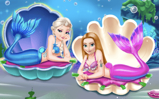 Mermaid Princesses Dress up