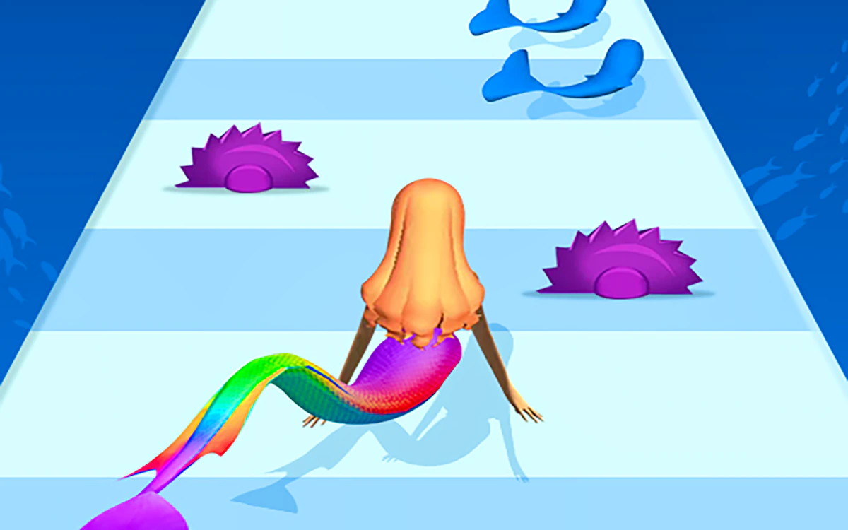 Play Mermaid S Tail Rush 1 — free online Mermaid game