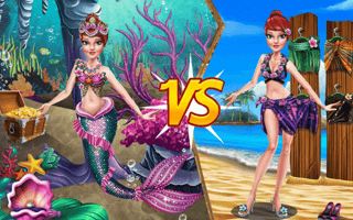 Mermaid VS Princess Outfit