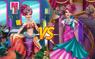 Mermaid Vs Princess game cover