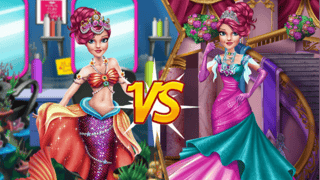 Mermaid Vs Princess game cover