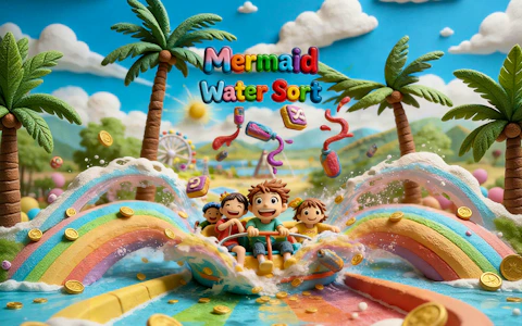 Mermaid Water Sort game artwork