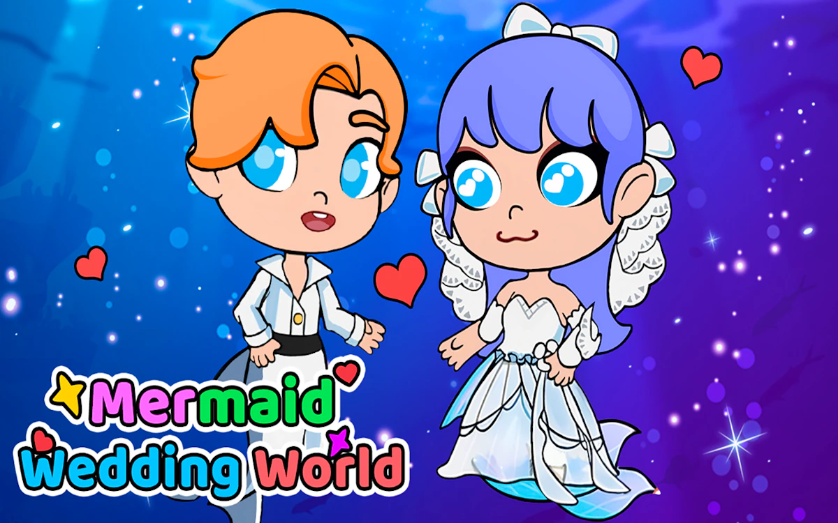 Play Mermaid Wedding World — free online Mermaid game