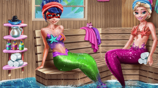 Mermaids Bffs Realife Sauna game cover