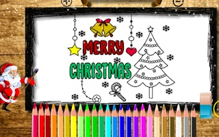 Merry Christmas Coloring Book