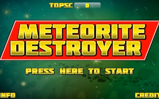 Meteorite Destroyer game cover