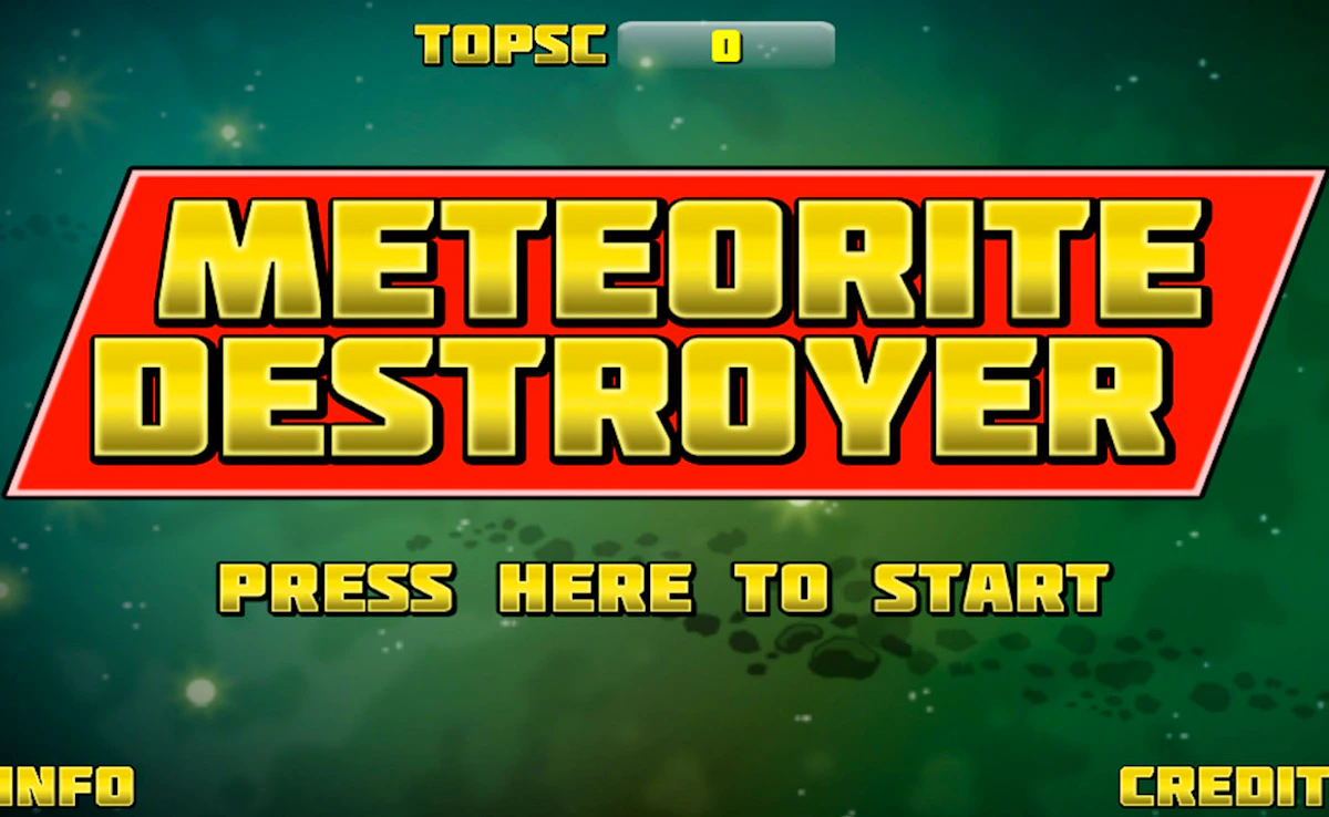 Meteorite Destroyer game thumbnail