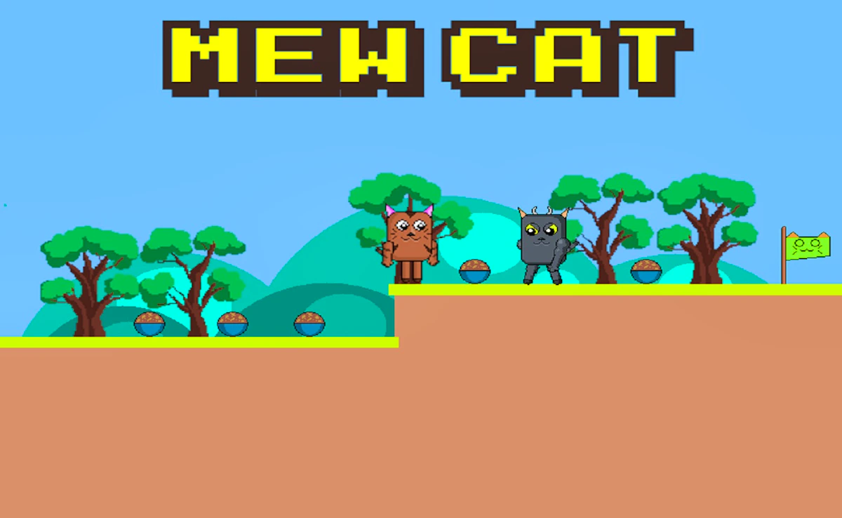 Play Mew Cat — free online Animal game
