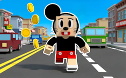 Craft Boy Runner Game