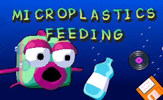 Mikroplastik-Fütterung