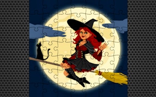 Midnight Witches Jigsaw game cover