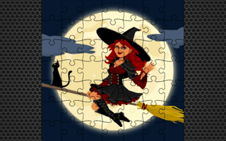 Midnight Witches Jigsaw game cover